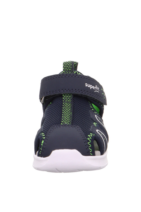 0478 Superfit Wave Unisex Çocuk Sandalet 21-27 8050-MAVİ/AÇIK YEŞİL