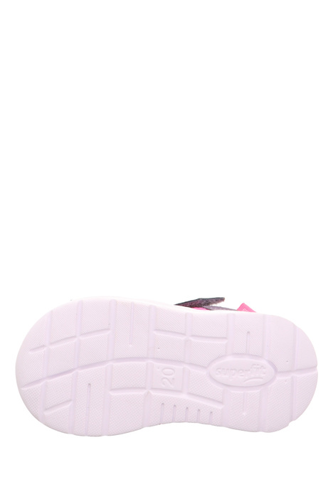 0478 Superfit Wave Unisex Çocuk Sandalet 21-27 8510-LILA/PEMBE