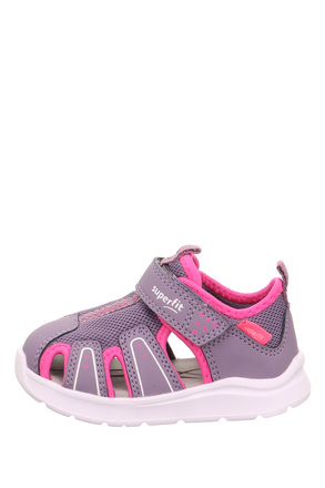 0478 Superfit Wave Unisex Çocuk Sandalet 21-27 8510-LILA/PEMBE