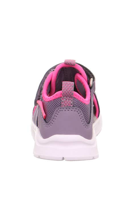 0478 Superfit Wave Unisex Çocuk Sandalet 21-27 8510-LILA/PEMBE