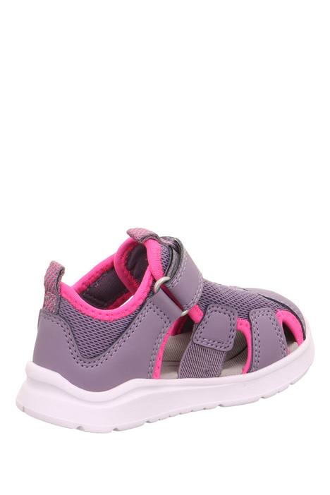 0478 Superfit Wave Unisex Çocuk Sandalet 21-27 8510-LILA/PEMBE