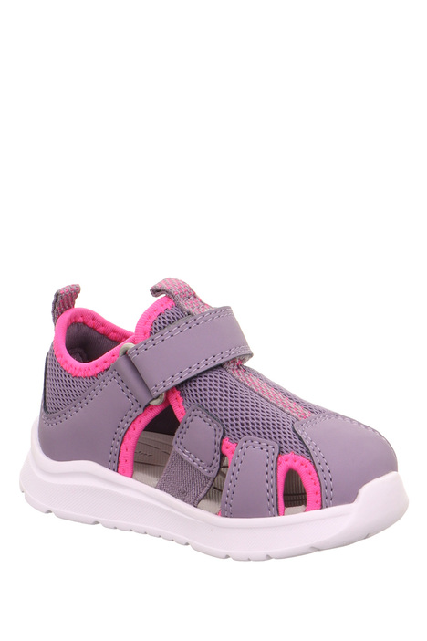 0478 Superfit Wave Unisex Çocuk Sandalet 21-27 8510-LILA/PEMBE