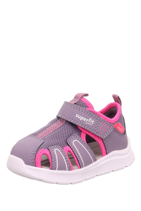 0478 Superfit Wave Unisex Çocuk Sandalet 21-27 8510-LILA/PEMBE