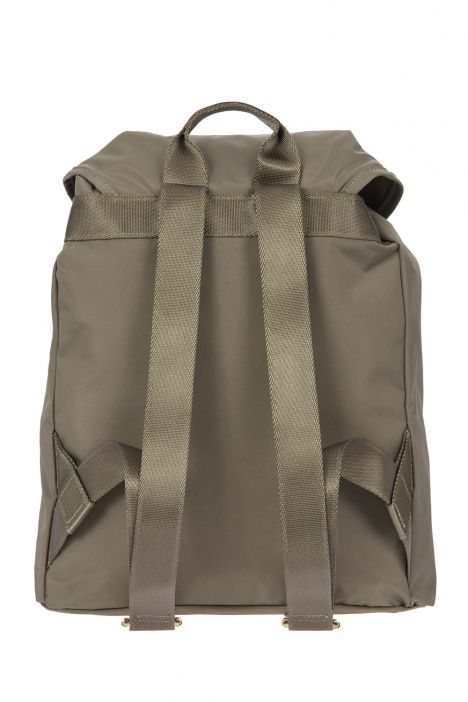 0597 Bric's X-Travel Sırt Çantası 30x34x14 cm Dove Gri / Dove Grey