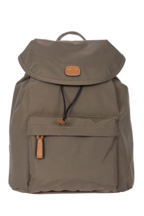 0597 Bric's X-Travel Sırt Çantası 30x34x14 cm Gri / Mud
