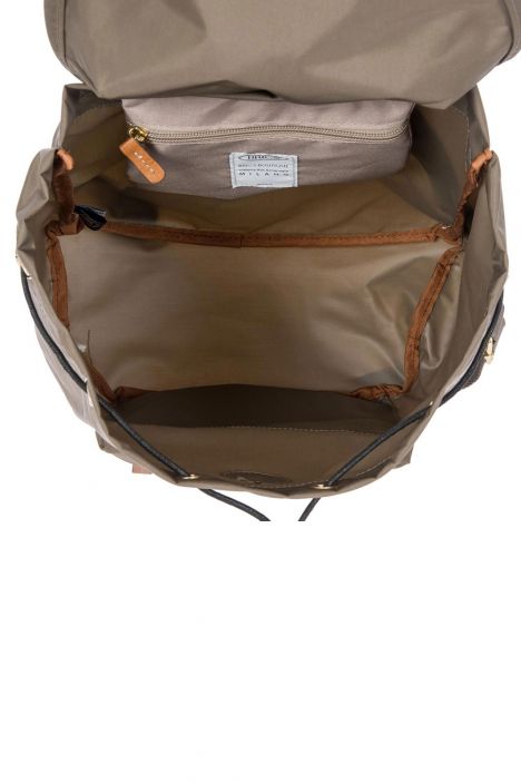 0597 Bric's X-Travel Sırt Çantası 30x34x14 cm Gri / Mud