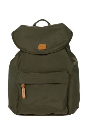 0597 Bric's X-Travel Sırt Çantası 30x34x14 cm Yeşil / Olive