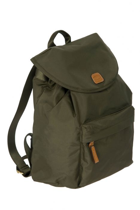 0597 Bric's X-Travel Sırt Çantası 30x34x14 cm Yeşil / Olive