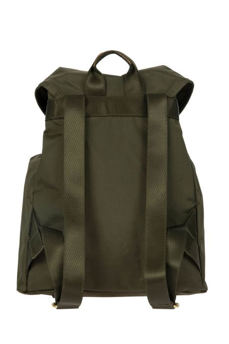 0597 Bric's X-Travel Sırt Çantası 30x34x14 cm Yeşil / Olive