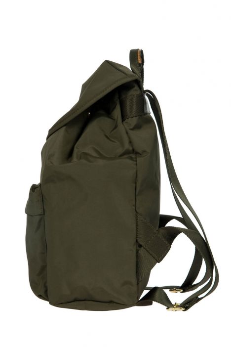 0597 Bric's X-Travel Sırt Çantası 30x34x14 cm Yeşil / Olive