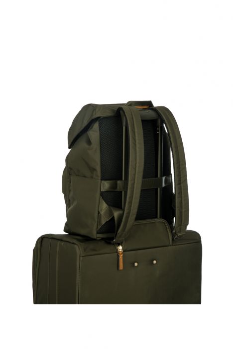 0599 Bric's X-Travel Sırt Çantası 32x39x18 cm Olive - 078