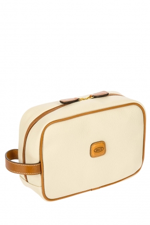 0601 Bric's Firenze Kozmetik Çantası 25x17x9 cm Krem / Cream