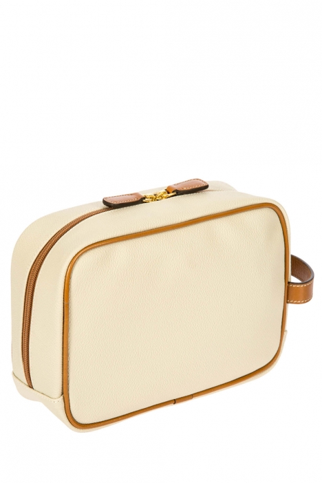 0601 Bric's Firenze Kozmetik Çantası 25x17x9 cm Krem / Cream