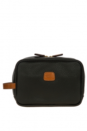 0601 Bric's Magellano Kozmetik Çantası 25x17x9 cm Siyah - Kahverengi / Black - Brown