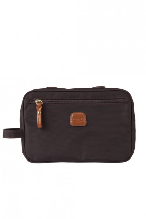 0601 Bric's X-Bag Kozmetik Çantası 25x17x9 cm (Yeni Kod: BXG4.0606) Kahverengi / Brown