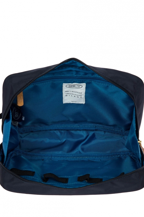 0606 Bric's X-Bag Kozmetik Çantası 25x17x9 cm Lacivert / Ocean Blue