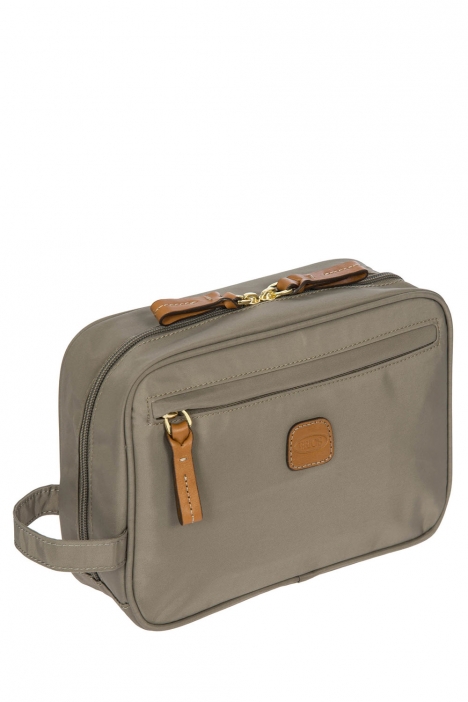 0606 Bric's X-Bag Kozmetik Çantası 25x17x9 cm Dove Gri / Dove Grey