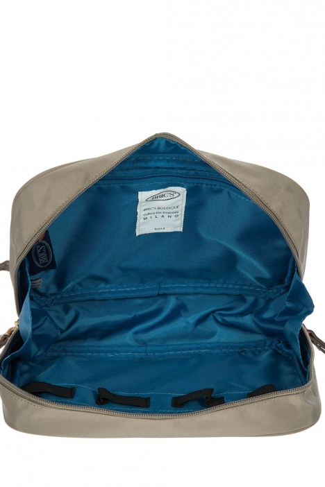 0606 Bric's X-Bag Kozmetik Çantası 25x17x9 cm Dove Gri / Dove Grey