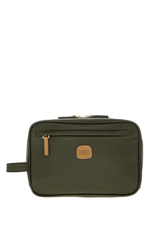 0606 Bric's X-Bag Kozmetik Çantası 25x17x9 cm Yeşil/Olive - 78