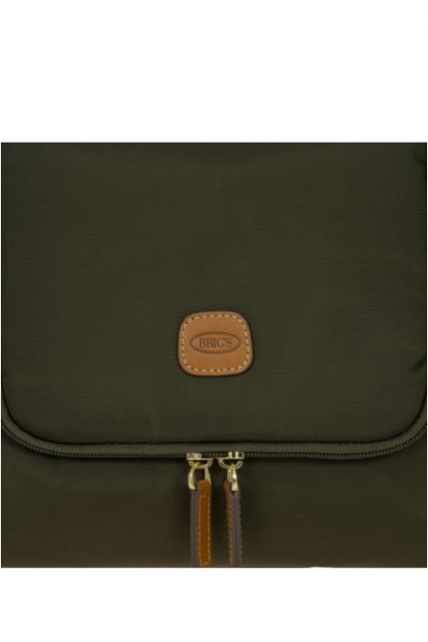 0617 Bric's X-Bag Kozmetik Çantası 27x22x12 cm Yeşil/Olive - 78