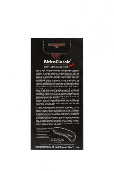 072601 BirkoClassic Plus Tabanlık 35-40 Siyah / Black