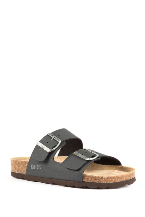 0765 Kifidis-Ch Kadın Terlik 36-41 Antrasit / Anthracite