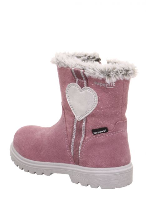 0900 Superfit Spirit Kız Çocuk Gore-Tex Bot 26-33 8500-LILA/VELOUR/TEXTIL/EFFEKTLEDER