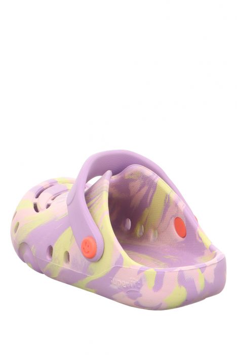 0990 Superfit Splash C Unisex Çocuk Terlik 24-30 8510-LILA