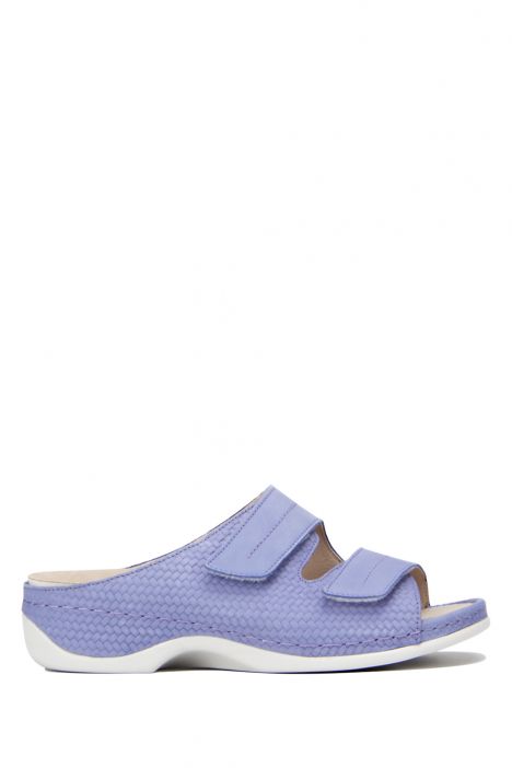 1002 Berkemann Daria Kadın Anatomik Deri Terlik 3.0-8.5 Purple Nubuck - 208
