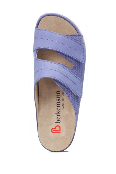 1002 Berkemann Daria Kadın Anatomik Deri Terlik 3.0-8.5 Purple Nubuck - 208