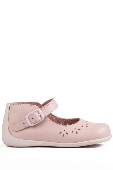 101 Kifidis Angel Hakiki Deri İlk Adım Ayakkabı 19-24 Pembe / Rosa