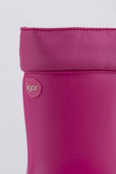 W10100 Chufo Cuello Yağmur Çizmesi 24-29 Fuşya/Facsia