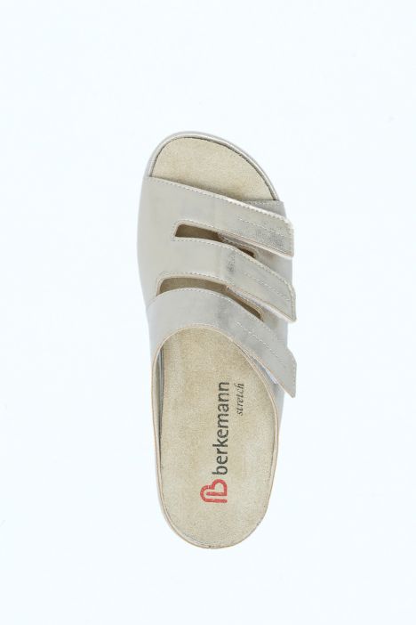 1013 Berkemann Andrea Kadın Anatomik Deri Terlik 3.0-8.5 Gold - Synthetik/Stretch - 787