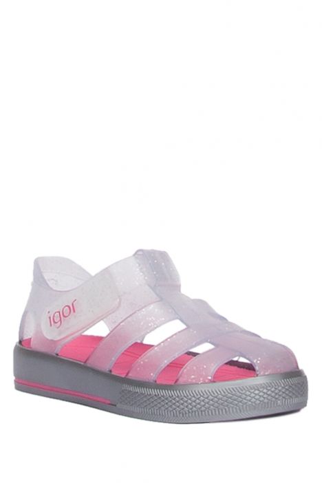 S10171 Igor Star Çocuk Sandalet 20-28 PURPURİNA - FUCSİA