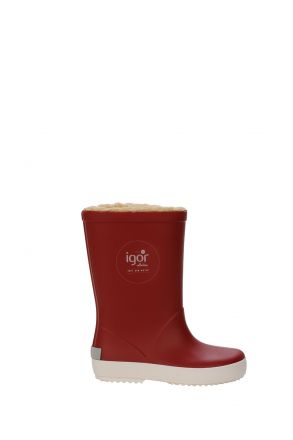W10207 Splash Nautico Borreguito Yağmur Çizmesi 22-30 Kırmızı / Rojo