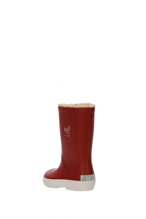 W10207 Splash Nautico Borreguito Yağmur Çizmesi 22-30 Kırmızı / Rojo