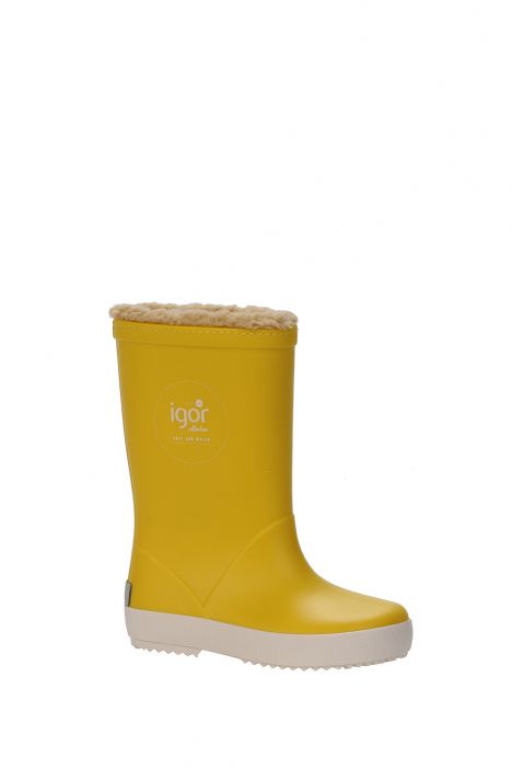 W10207 Splash Nautico Borreguito Yağmur Çizmesi 22-30 Sarı / Yellow