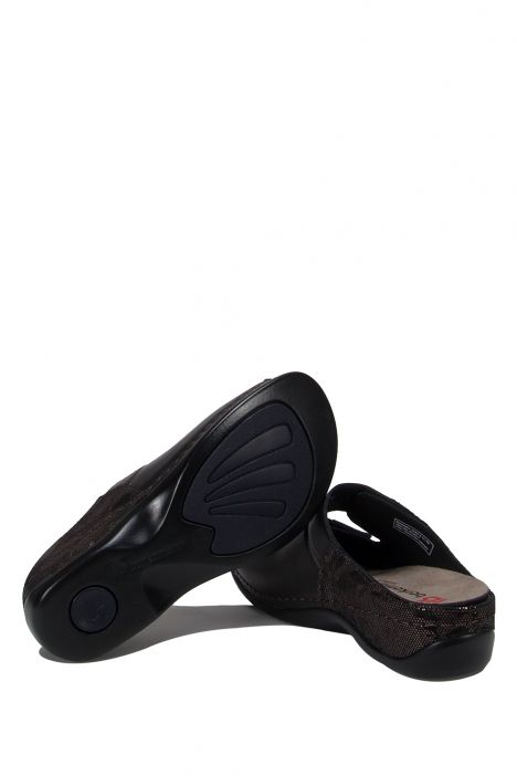 1021 Berkemann Finja Kadın Anatomik Terlik 3.0-8.5 Bronze Glamzleder/Stretch - B-453