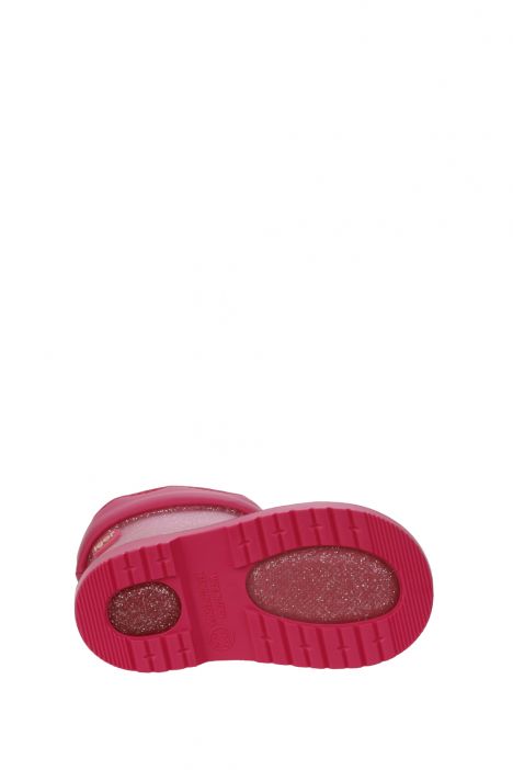 W10215 Bimbi Glitter Yağmur Çizmesi 20-26 Fuşya / Fuxia