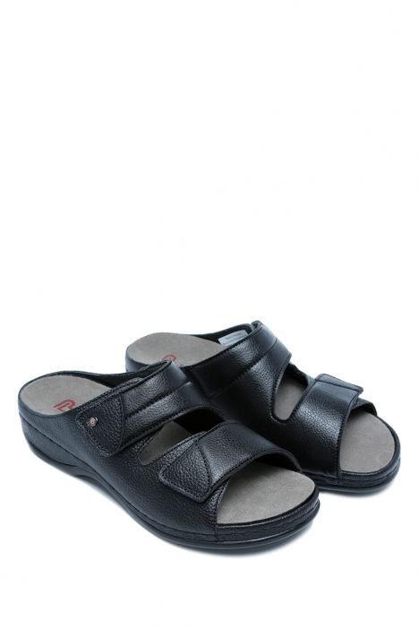 1021 Berkemann Finja Kadın Anatomik Terlik 3.0-8.5 Schwarz Sportnappa - 982