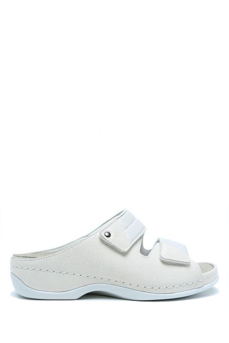 1021 Berkemann Finja Kadın Anatomik Terlik 3.0-8.5 Beige Leder Stretch - 737