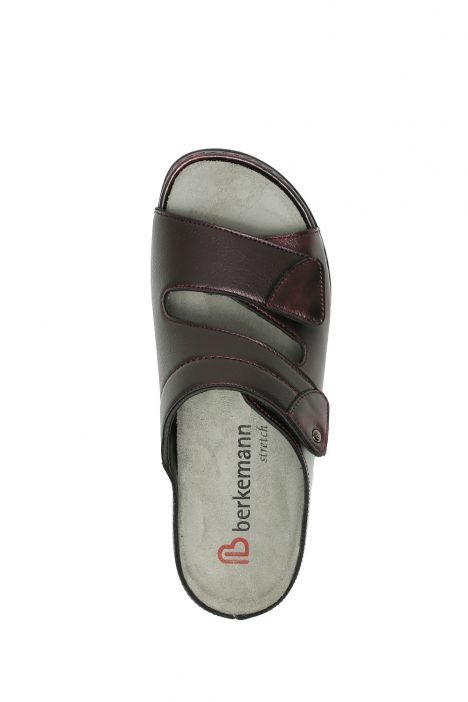 1021 Berkemann Finja Kadın Anatomik Terlik 3.0-8.5 Rubin/shiny Leder/Stretch - 214