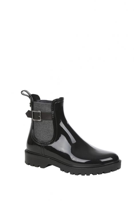 W10221 Trak Hebilla Yağmur Çizmesi 36-40 Siyah / Negro