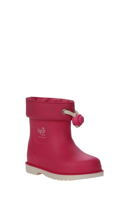 W10225 Bimbi Nautico Yağmur Çizmesi 20-26 Fuşya / Fuxia