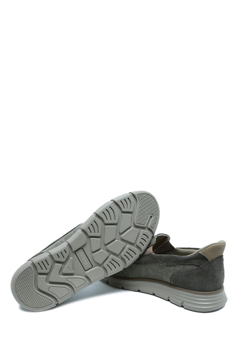 102250 Imac Bert Erkek Anatomik Loafer 40-46 Haki/Militare 03858/013 Tessuto Canva Militare