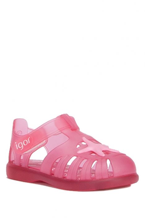 S10234 Igor Tobby Çocuk Sandalet 20-27 FUŞYA - ROSA