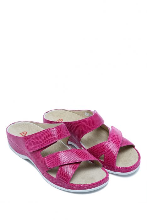 1023 Berkemann Felia Kadın Anatomik Terlik 3.0-8.5 City pink/Nappa - 082
