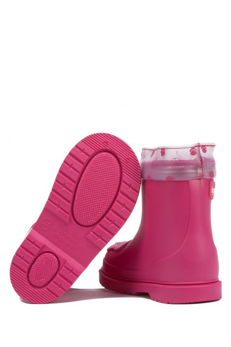 W10242 Bimbi Elefante Yağmur Çizmesi 22-28 Fuşya / Fuxia