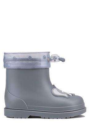 W10242 Bimbi Elefante Yağmur Çizmesi 22-28 Gri / Grey
