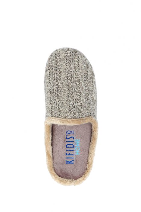 102462 Kifidis Home Kadın Örme Ev Terliği 36-40 Bej/Beige 15
